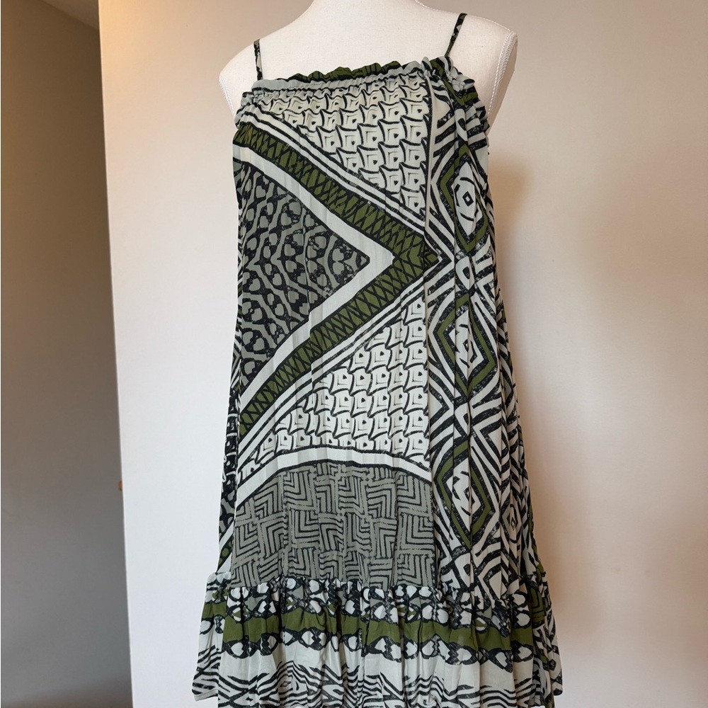 Green Mini Sundress